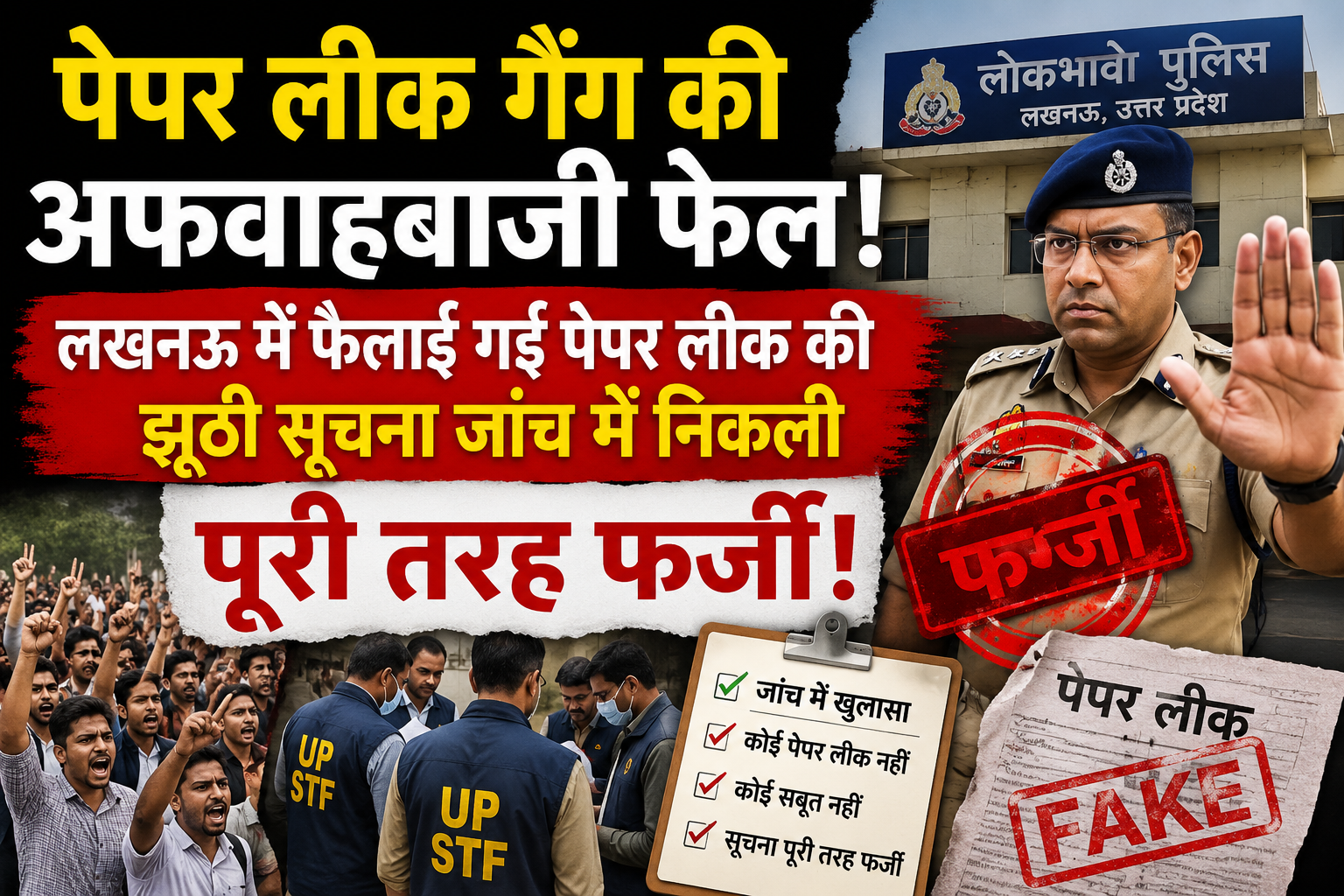 एआई, बायोमैट्रिक और हाईटेक निगरानी ने नकल माफियाओं की तोड़ी कमर, 44 जिलों में सकुशल हुई परीक्षा