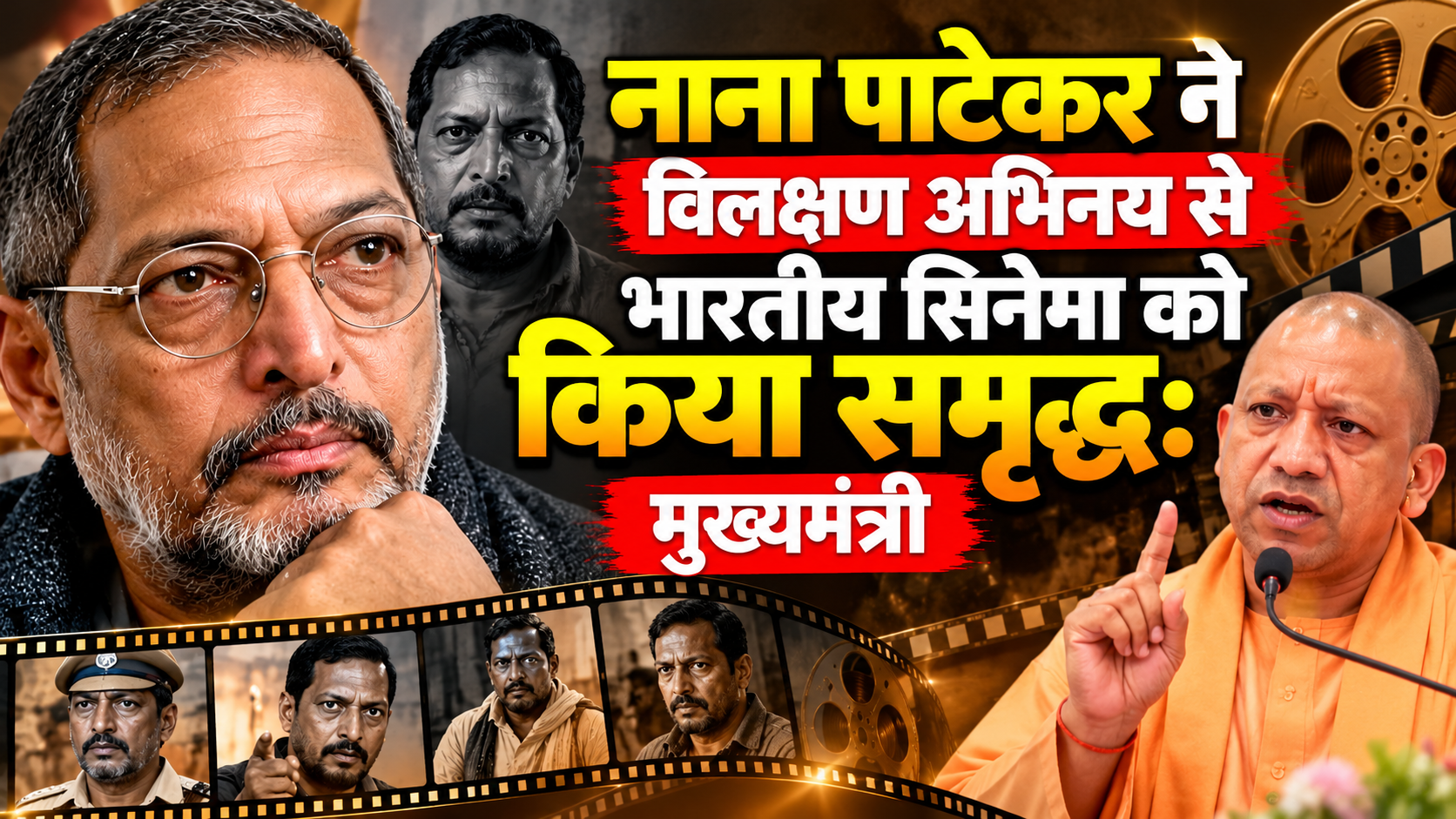 नाना पाटेकर ने विलक्षण अभिनय से भारतीय सिनेमा को किया समृद्ध: मुख्यमंत्री
