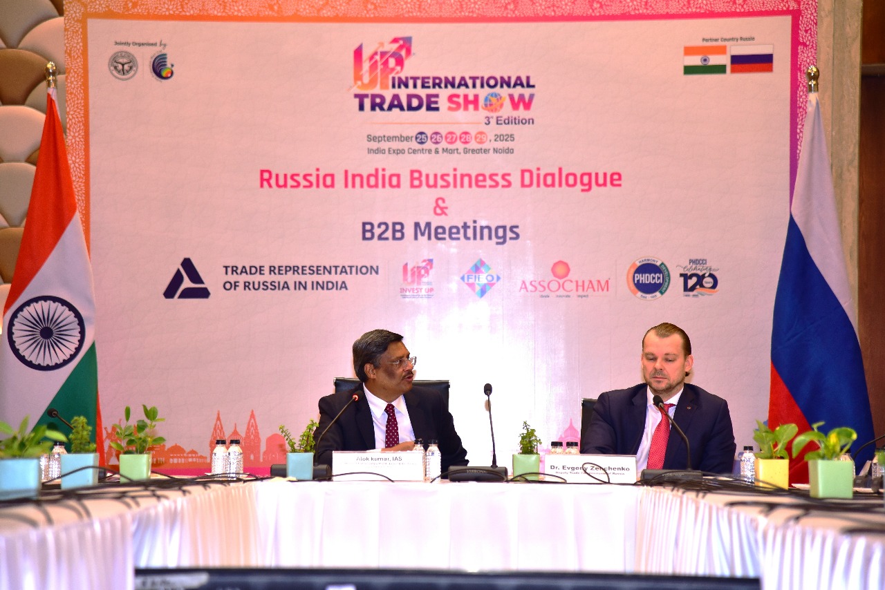 रूस की 30 कंपनियों ने दिखाई यूपी में रुचि: ग्रेटर नोएडा में B2B संवाद से खुले निवेश के नए अवसर