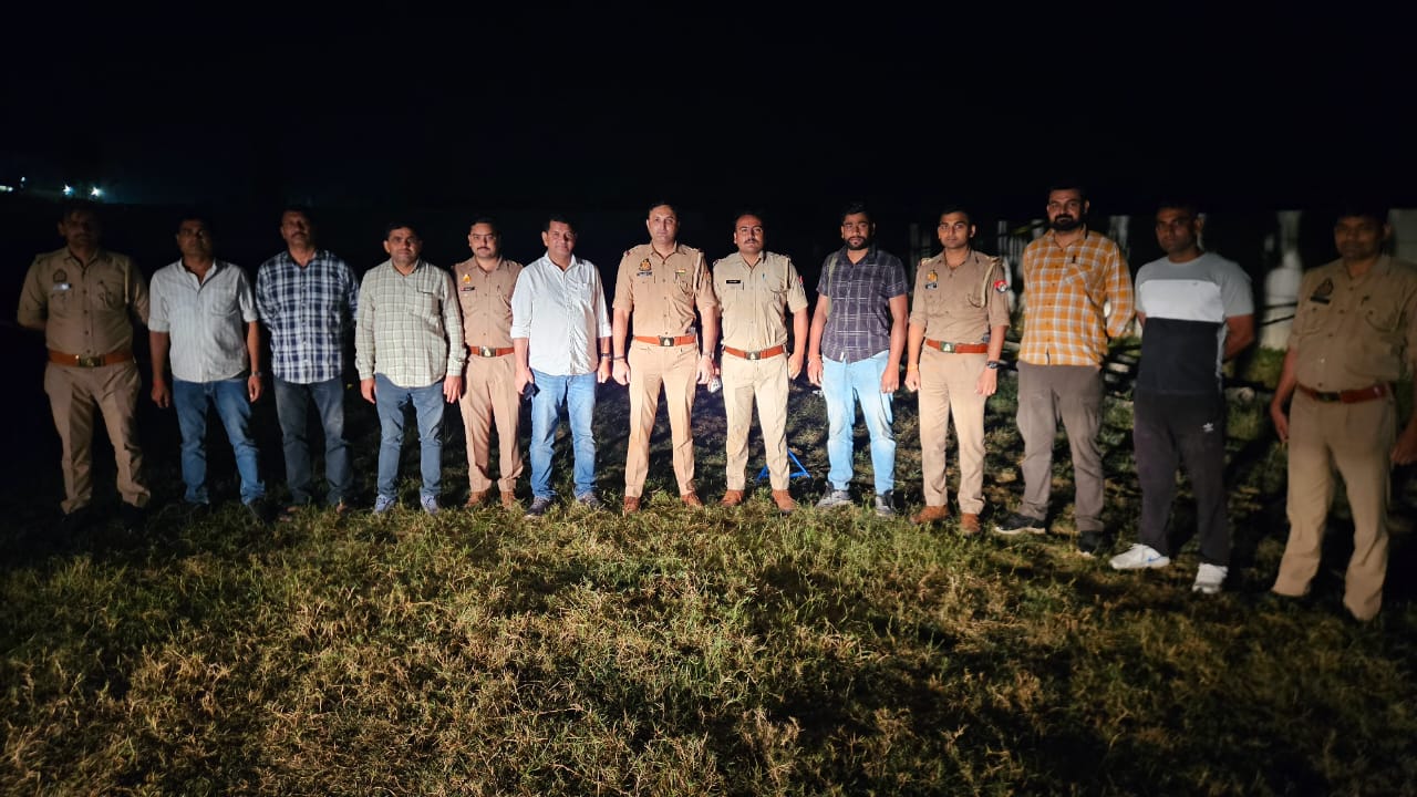 थाना मगोर्रा पुलिस और एसओजी टीम ने मुठभेड़ के दौरान पाइप चोर गैंग के वांछित को किया गिरफ्तार