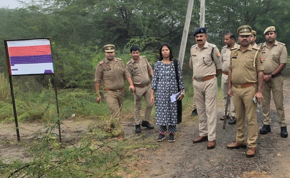 गोवर्धन पुलिस ने गैंगस्टर की एक करोड़ की अवैध संपत्तिको किया कुर्क