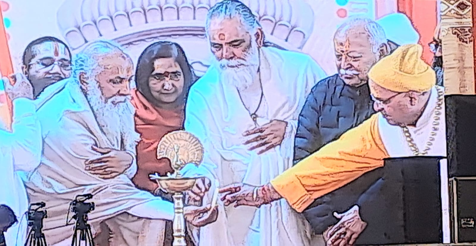 संत सुदामा दास जी महाराज के शताब्दी महोत्सव में पहुंचे आरएसएस प्रमुख मोहन भागवत