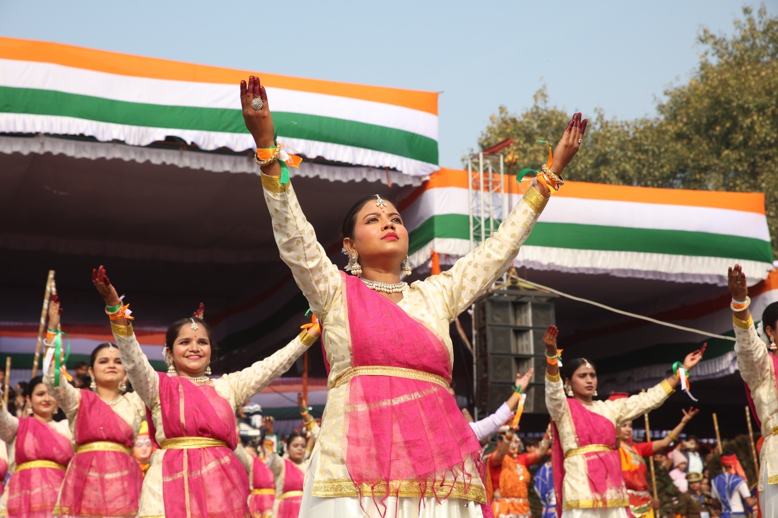 गणतंत्र दिवस पर पहली बार नौ राज्यों के कलाकारों ने दी सांस्कृतिक प्रस्तुतियां