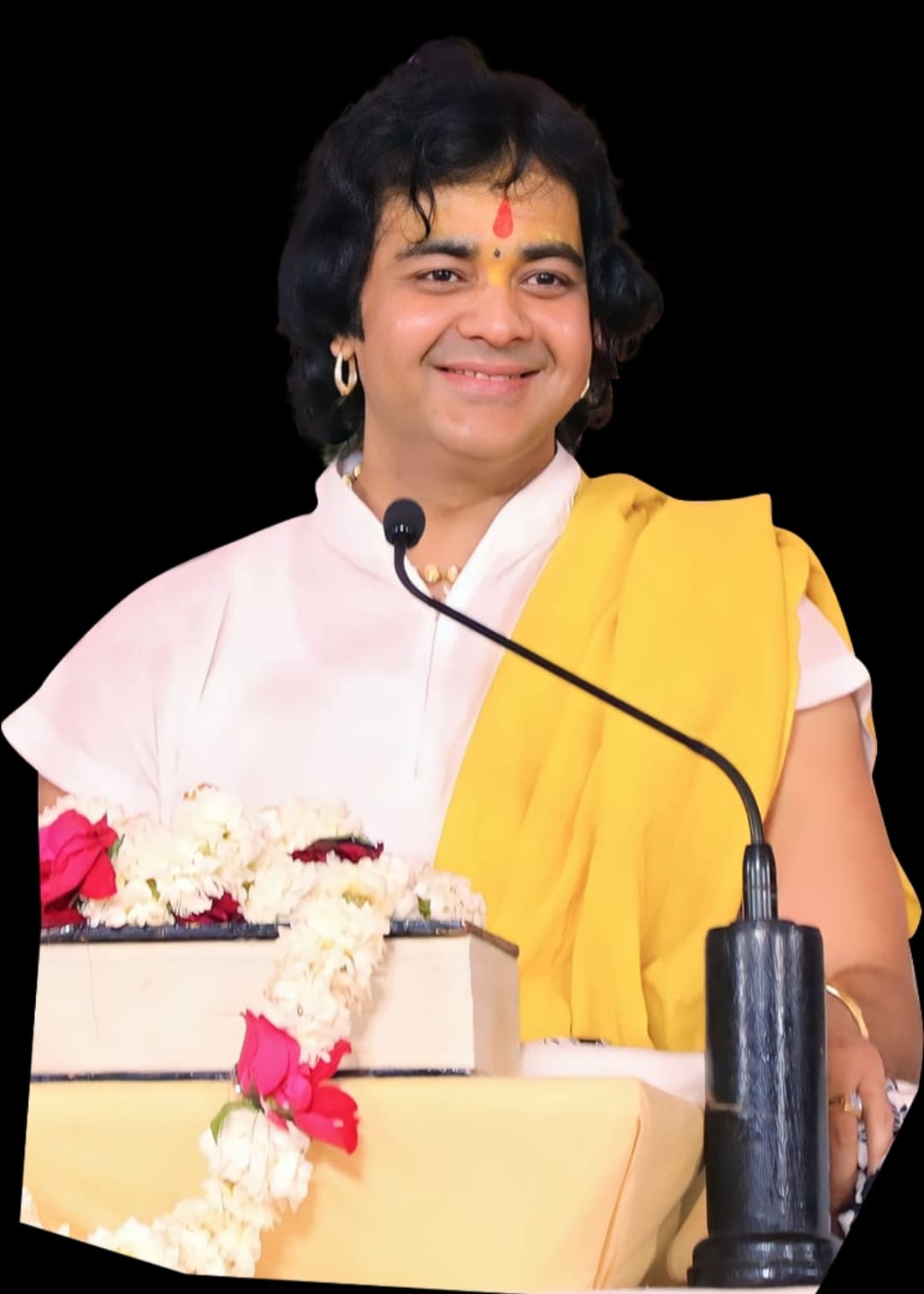 पूज्य अंतरराष्ट्रीय संत चिन्मयानंद बापू की अमृतमयी वाणी से गिर्राज नगरी में हो रही है रस वर्षा