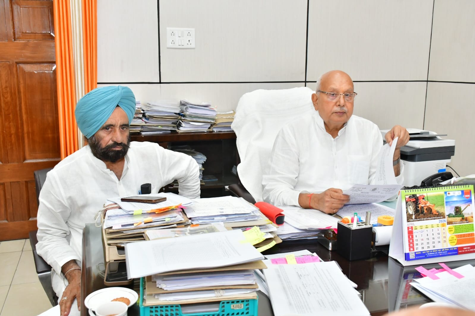 30 मई तक पूरा करें पहले चरण के वेदर स्टेशन बनाने का काम- कृषि मंत्री