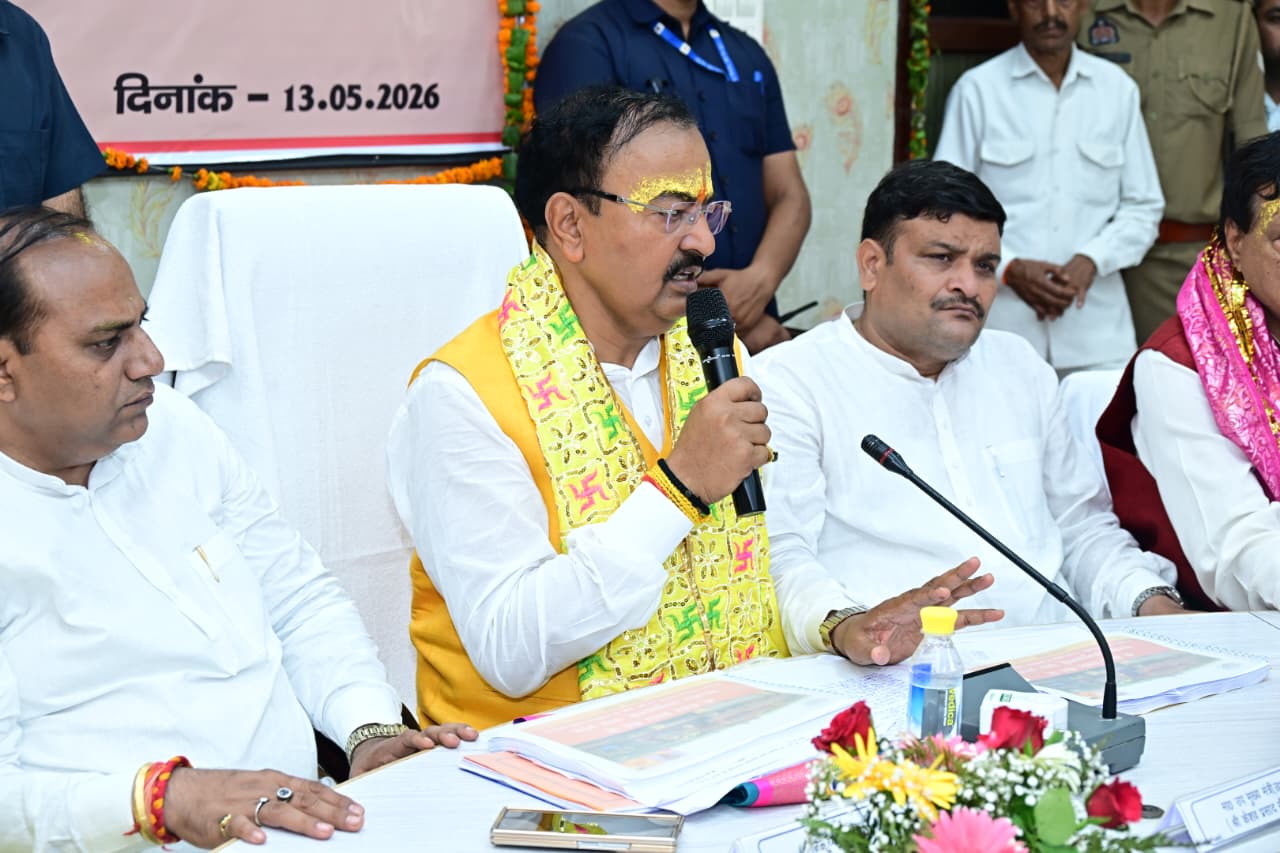 मथुरा दौरे पर पहुंचे डिप्टी सीएम केशव प्रसाद मौर्य