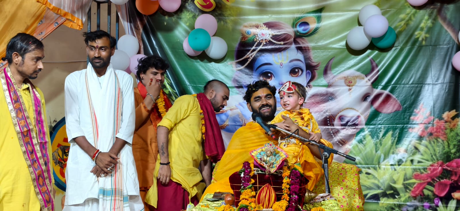 भगवान श्रीकृष्ण का अवतार अधर्म के विनाश और धर्म की स्थापना को हुआ:- रामकृष्णानंद महाराज