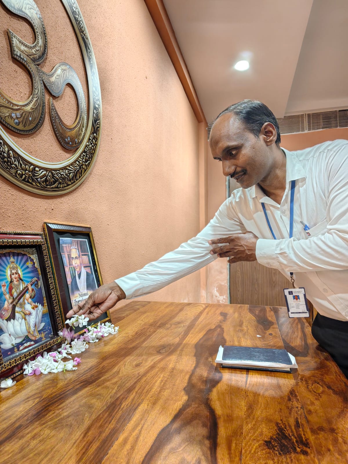 संस्कृति विवि में पुस्तकालय विज्ञान  के जनक की जयंती मनाई