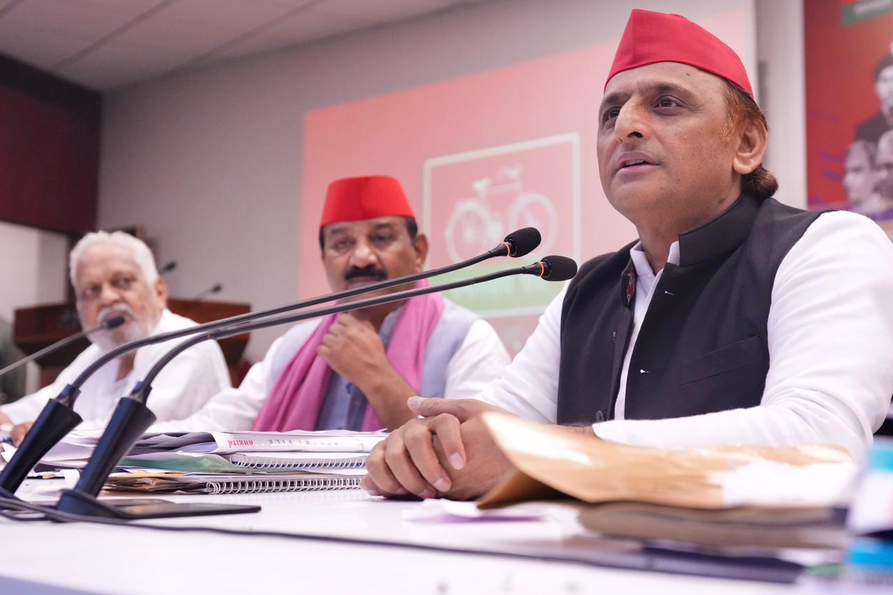 जनता भाजपा के भ्रष्टाचार, अन्याय अत्याचार से त्रस्त है: अखिलेश यादव