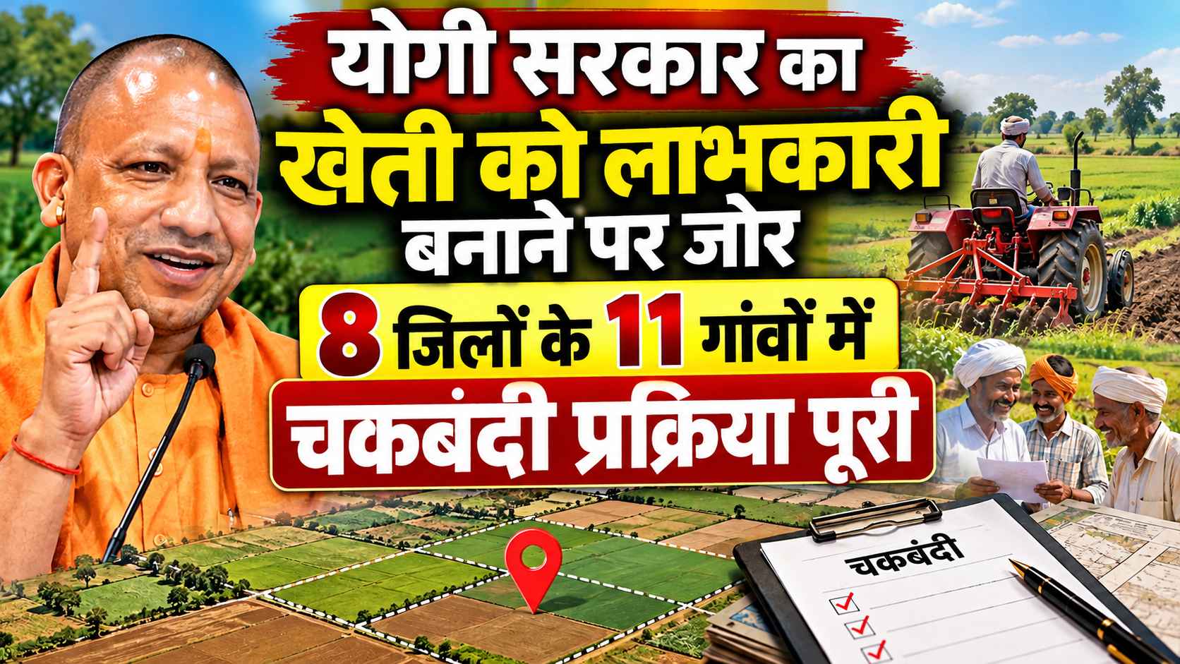 12 से 18 साल से चकबंदी में फंसे गांवों को मिली राहत, लंबित मामलों के निस्तारण के लिए विशेष अभियान