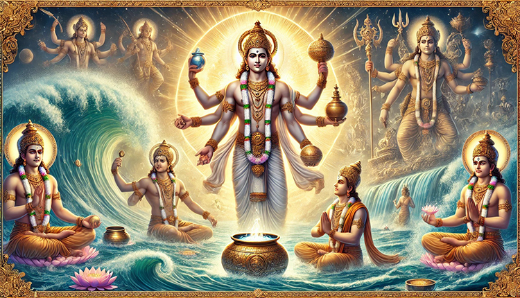 समुद्र मंथन से उत्पन्न हुए थे भगवान धन्वंतरि 18 अक्टूबर को मनाई जाएगी जयंती