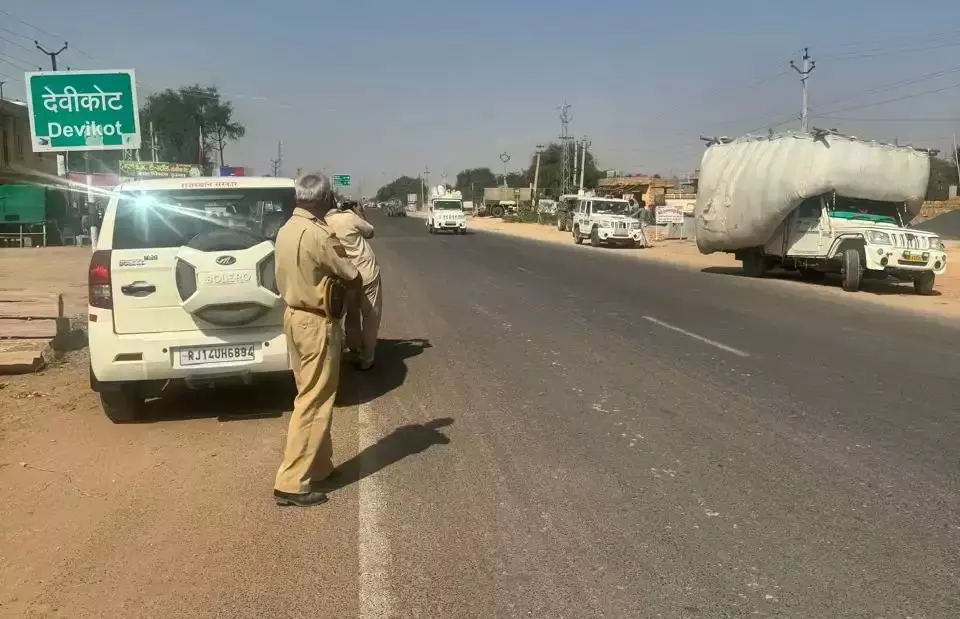 जयपुर रेंज पुलिस की बड़ी कार्रवाई: विशेष सड़क सुरक्षा अभियान के तहत एक ही दिन में 10,344 वाहनों के चालान